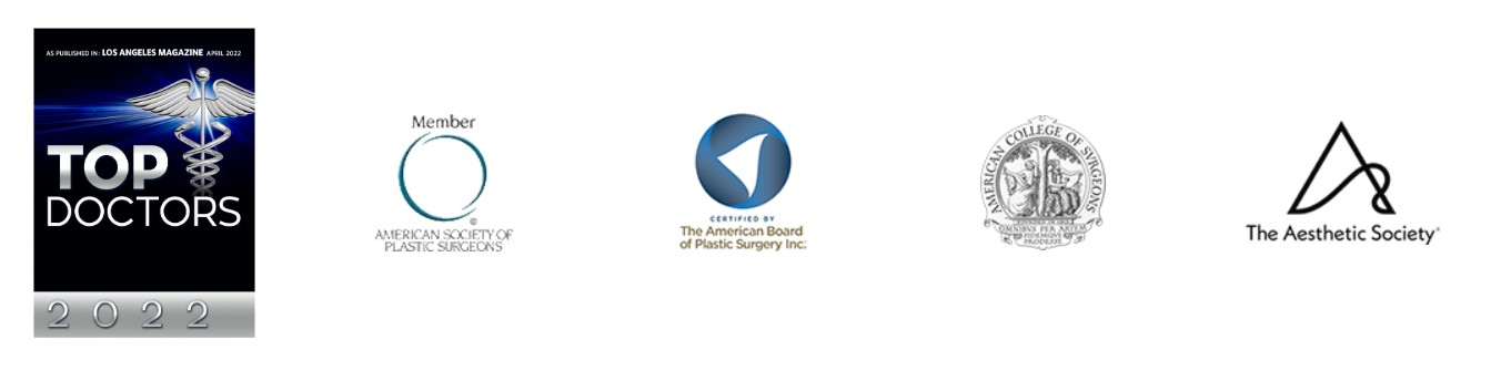 America's Most Honored, American Society of Plastic Surgeons, American Board of Plastic Surgery, American College of Surgeons, The Aesthetic Society
